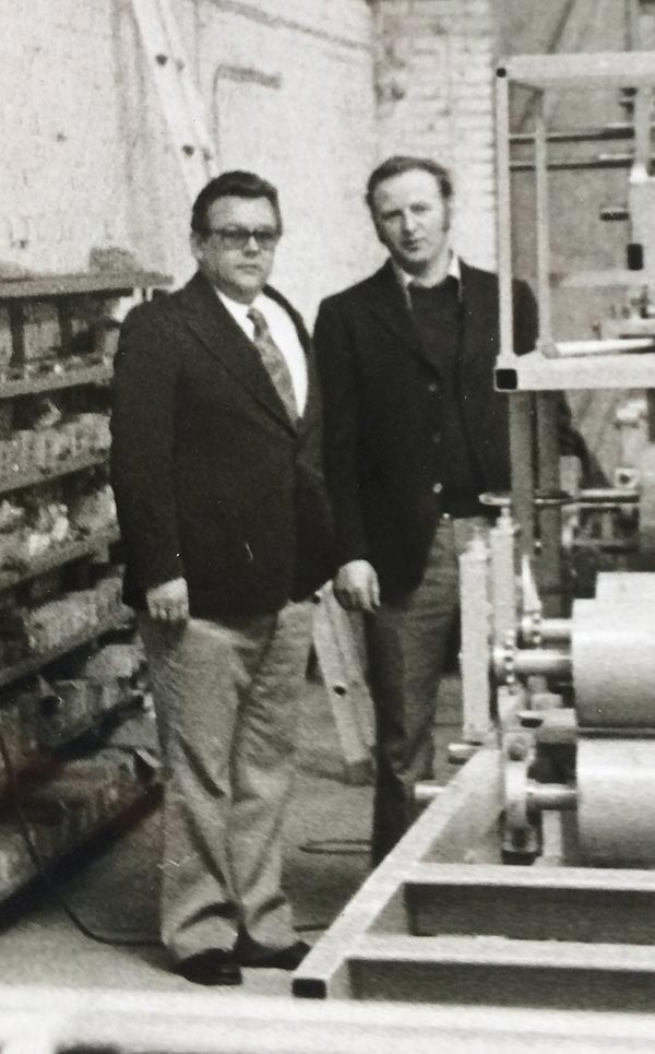 Den Grundstein für unseren Erfolg legten Alfons Meyer und Hermann Stöver bereits 1975